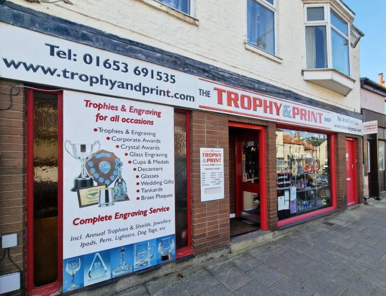 Trophy & Print Shop Front View